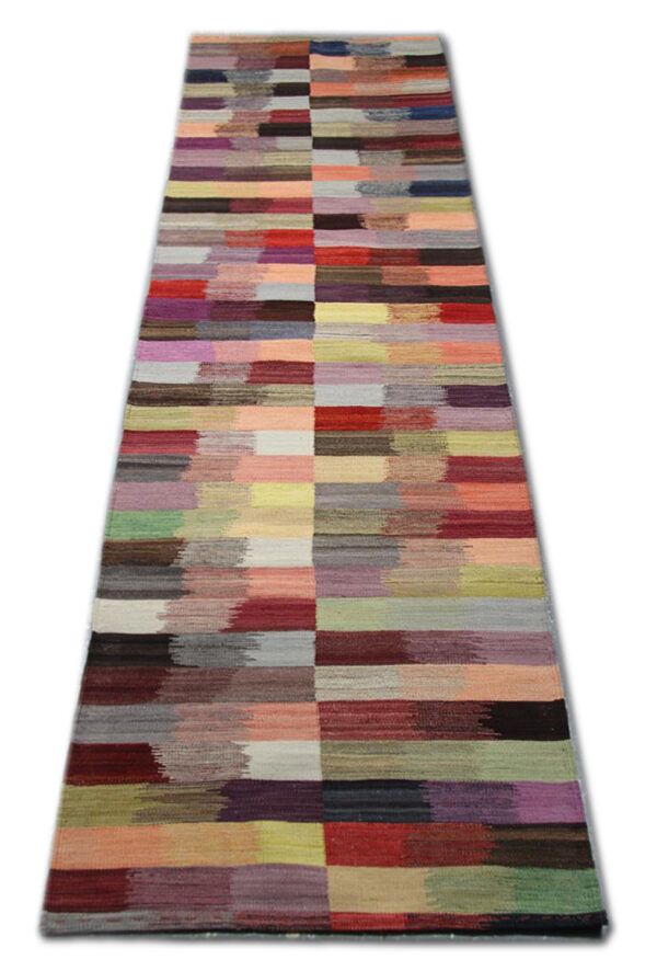 Modern Striped Runner Rugs For Sale, Afghan Kilim Rugs Uk photo Textiles