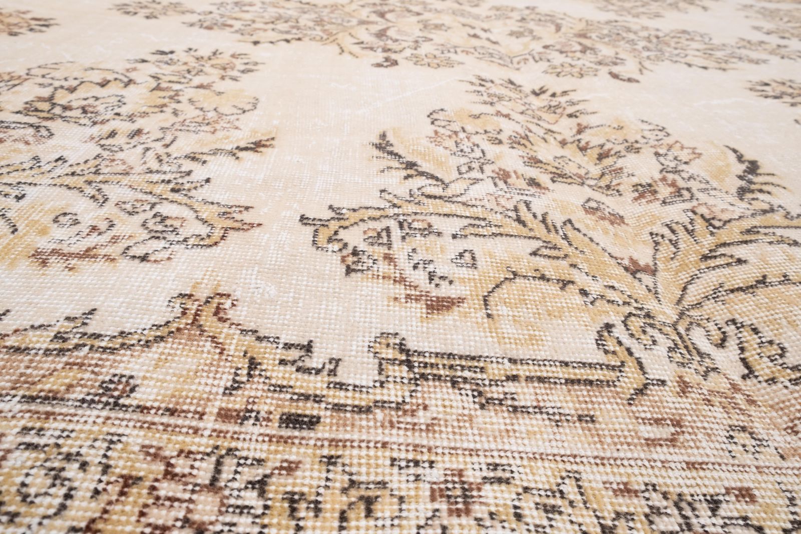 Oversize Turkish Oushak Rug With Soft Color 6'11" X 10'6" photo buy