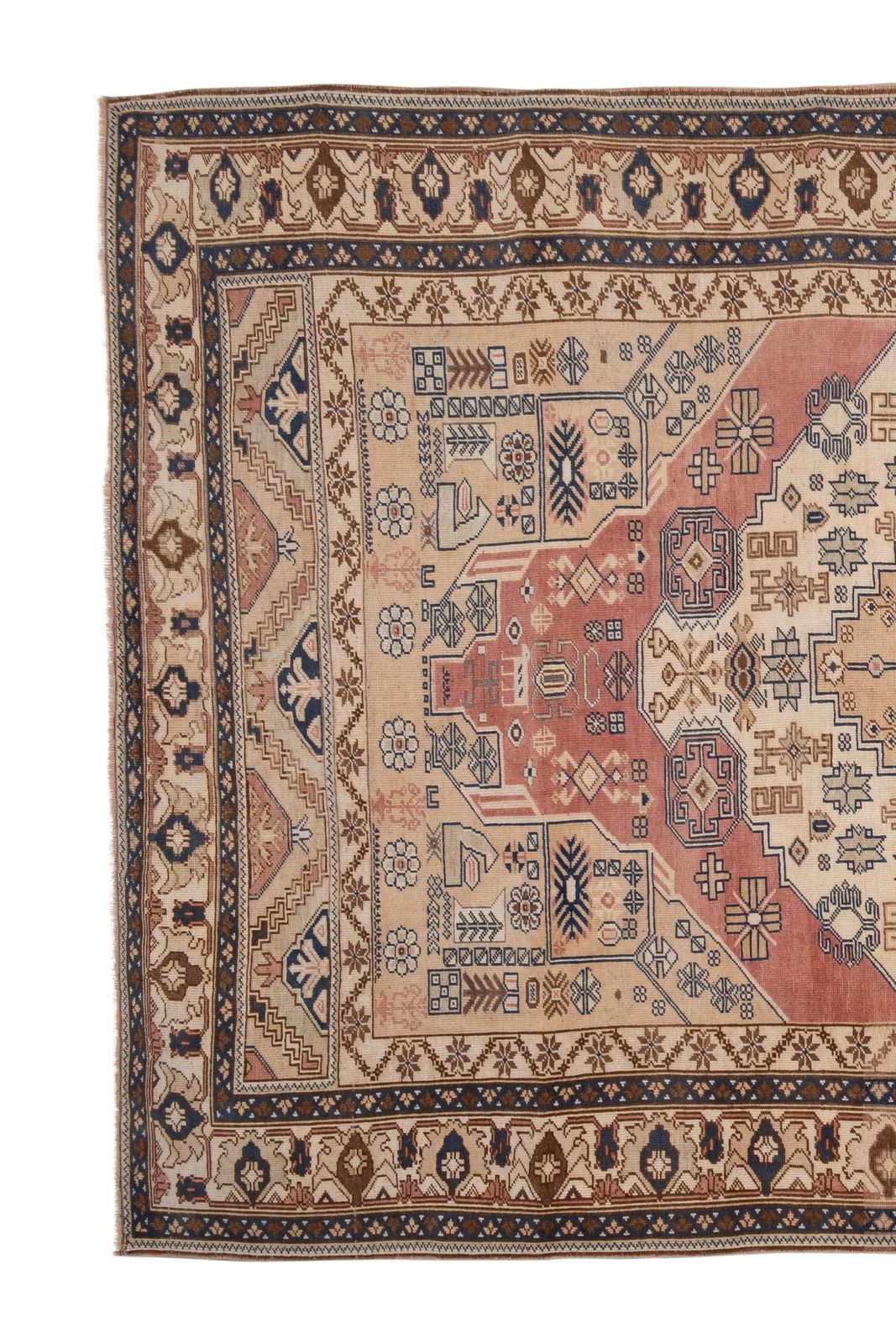 Antique Central Anatolian Turkish Karapinar Rug 6'8" X 10'10" photo 1094.0