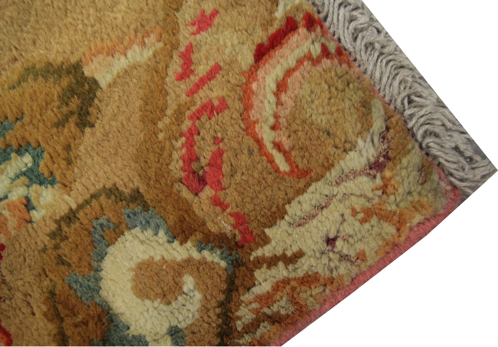 Antique Rugs And Runners English Axminister Carpet Rug 48x307cm photo vintage