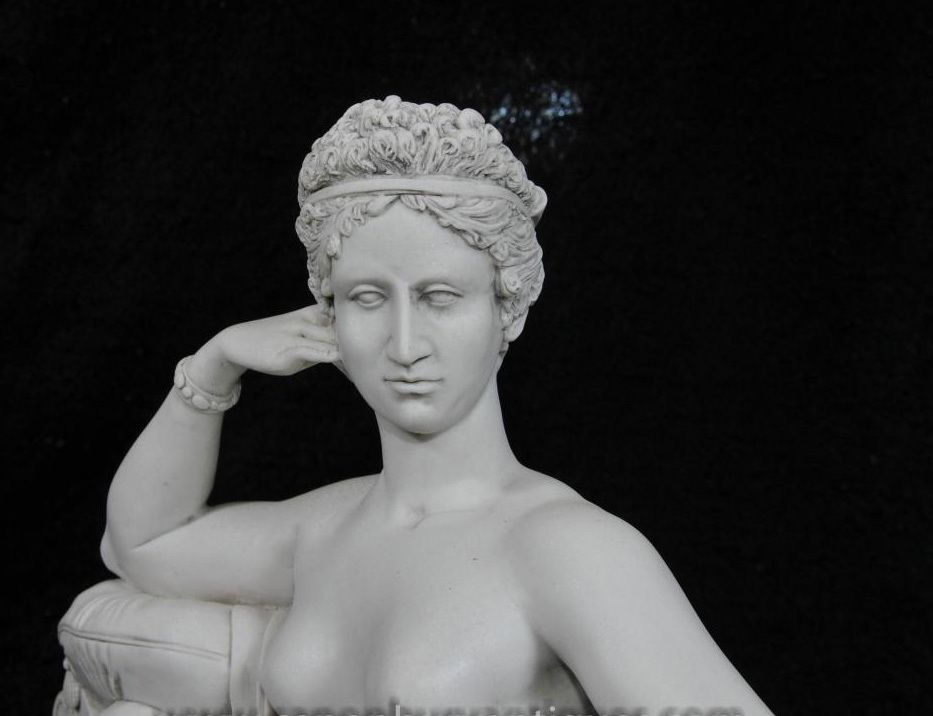 Italian Reclining Venus Nude Female By Canova Paolina Borgheses Victorious photo vinterior