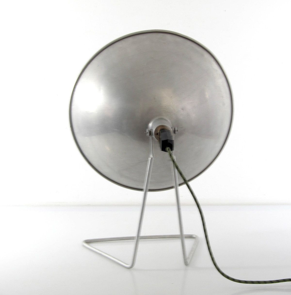 Grote Franse Aluminium Tafellamp photo 499.0