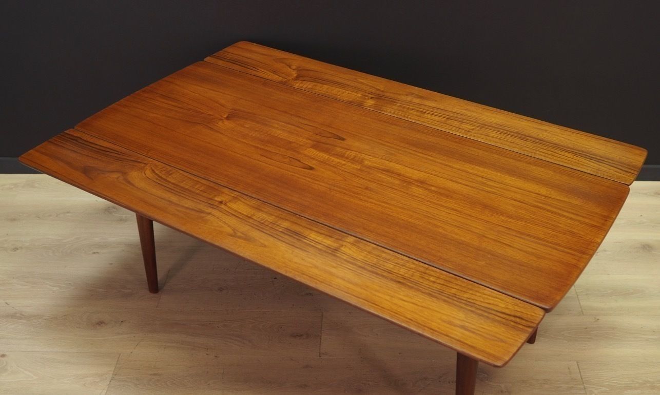 Coffee Table Retro Teak 60 70 Vintage photo for sale