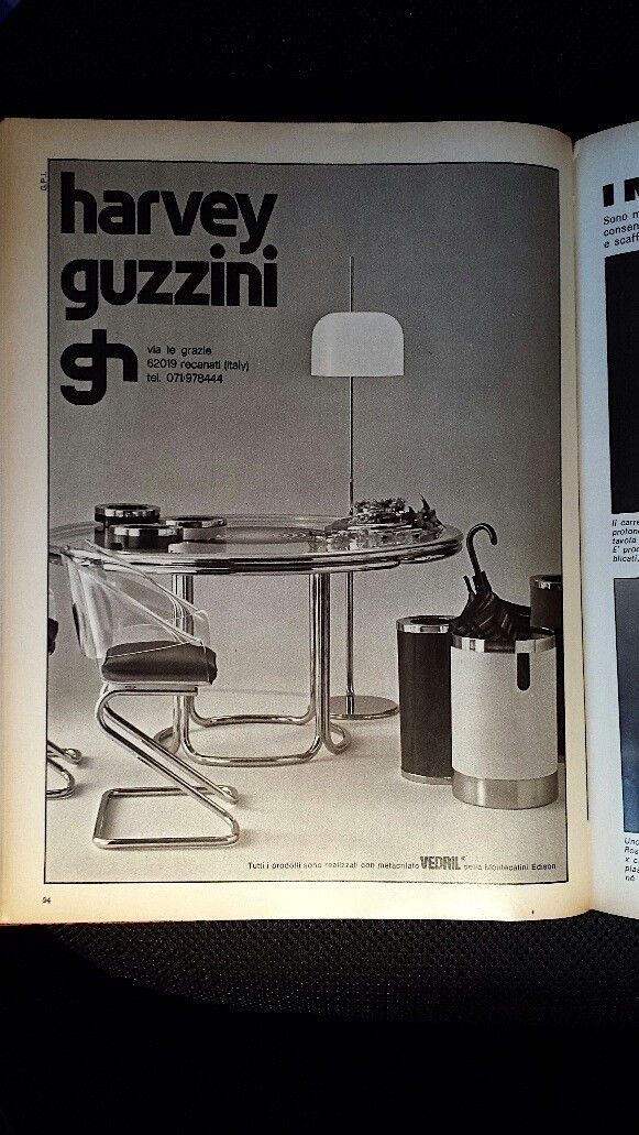 625.0 Rare Kids Size Guzzini Armchair In Metal And Acrylic By Harvey Guzzini From 1968. Legs In Chromed Metal. Shell In Acrylic. photo