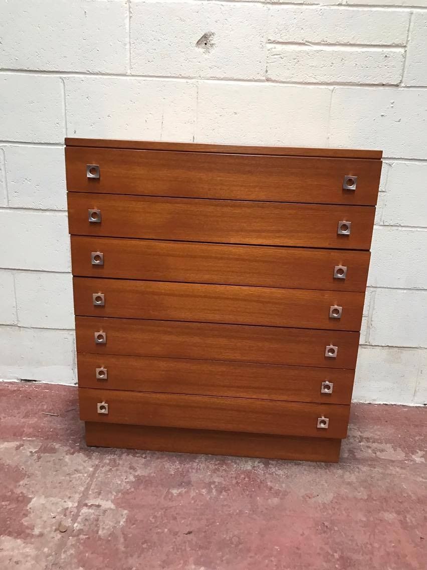 Mid Century Teak Chest Of Drawers, 1960s photo 1005.0