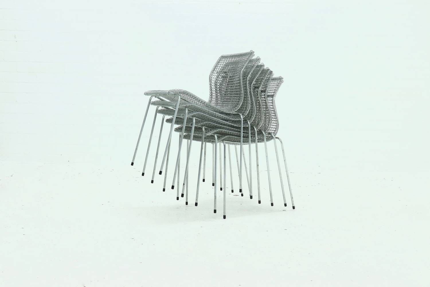 Set Of 6 Dining Chairs By Niall O'flynn For 'T Spectrum, 1997