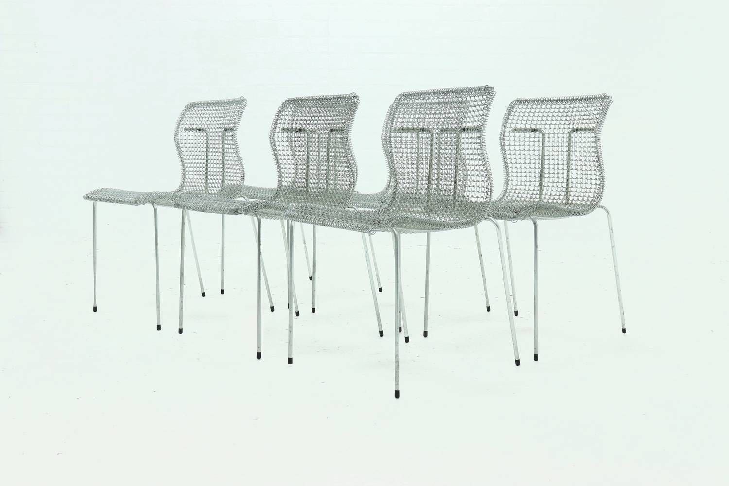 Set Of 6 Dining Chairs By Niall O'flynn For 'T Spectrum, 1997 photo Furniture