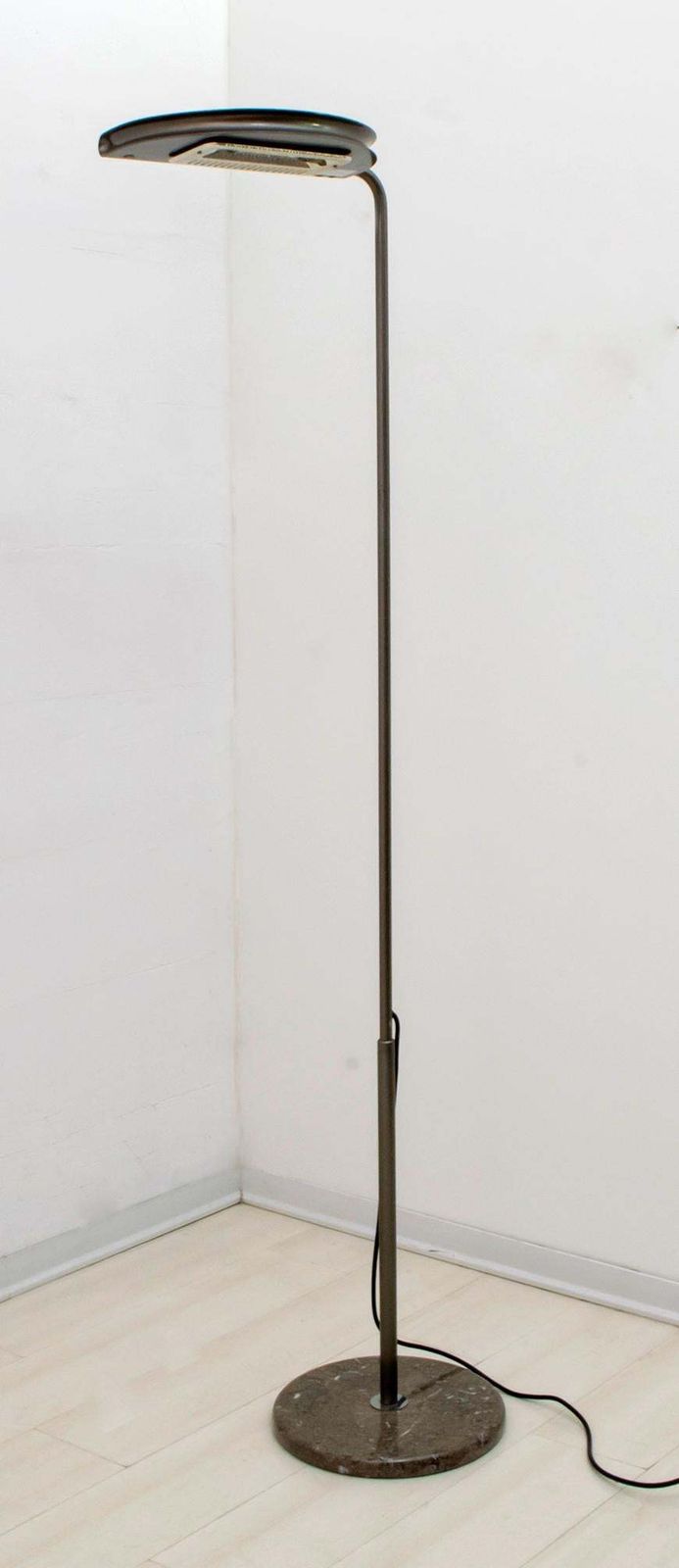 Bruno Gecchelin Mid Century Modern ‘Mezzaluna’ Floor Lamp For Skipper Pollux 70s photo furniture