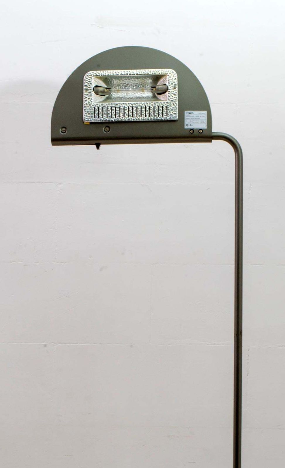 1819.0 Bruno Gecchelin Mid Century Modern ‘Mezzaluna’ Floor Lamp For Skipper Pollux 70s photo