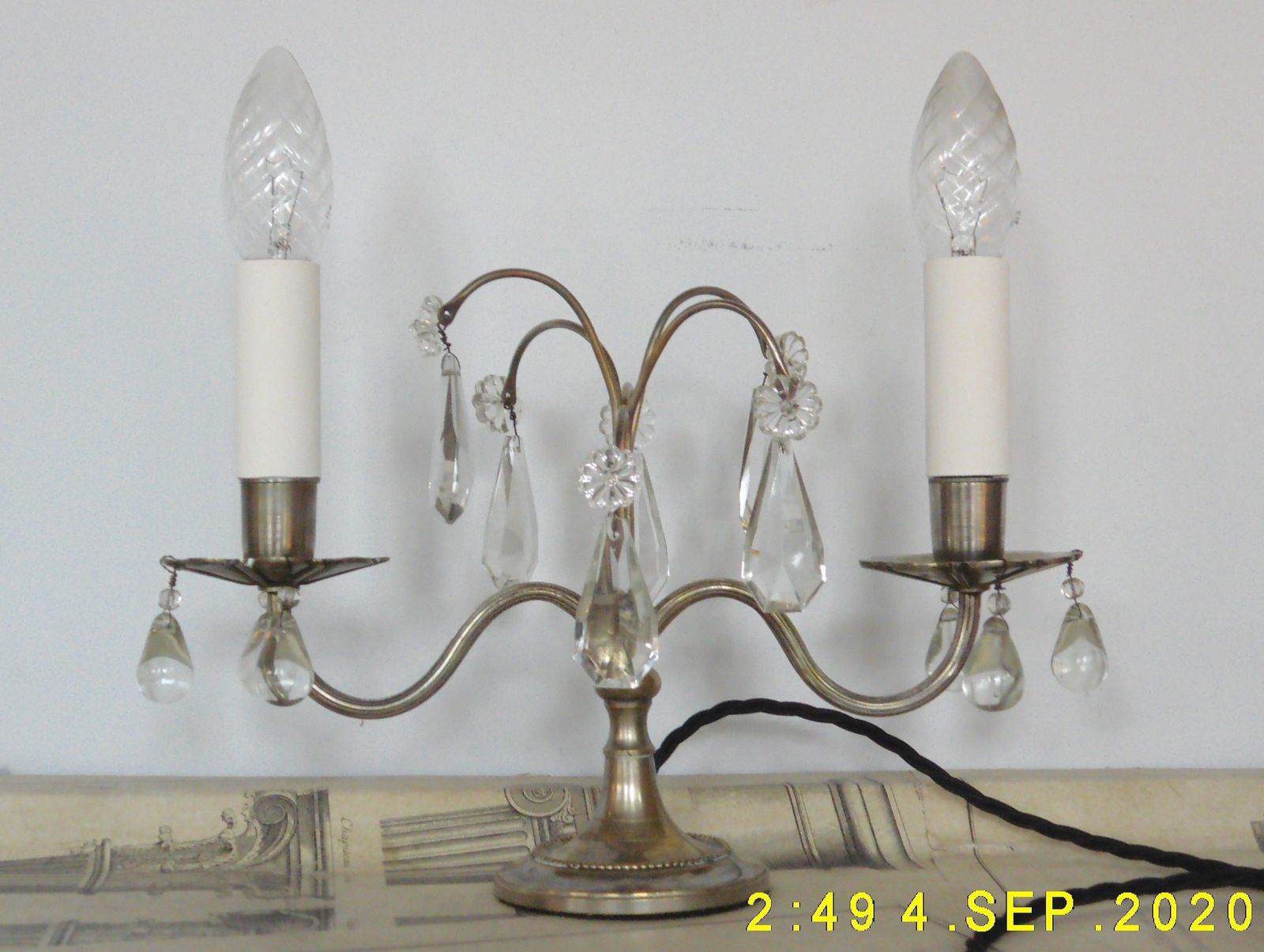 Silver Plated Table Girandolle
