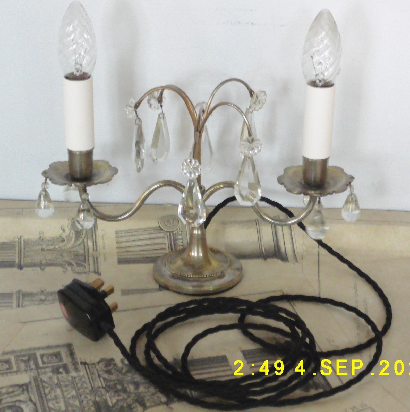 Silver Plated Table Girandolle photo furniture