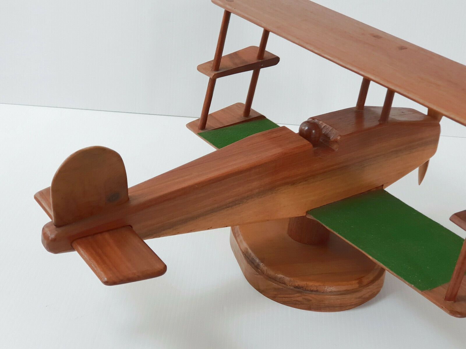 Superb Swivel Airplane On Vintage Base 1960 In Teak 60s 1960s 60s photo furniture