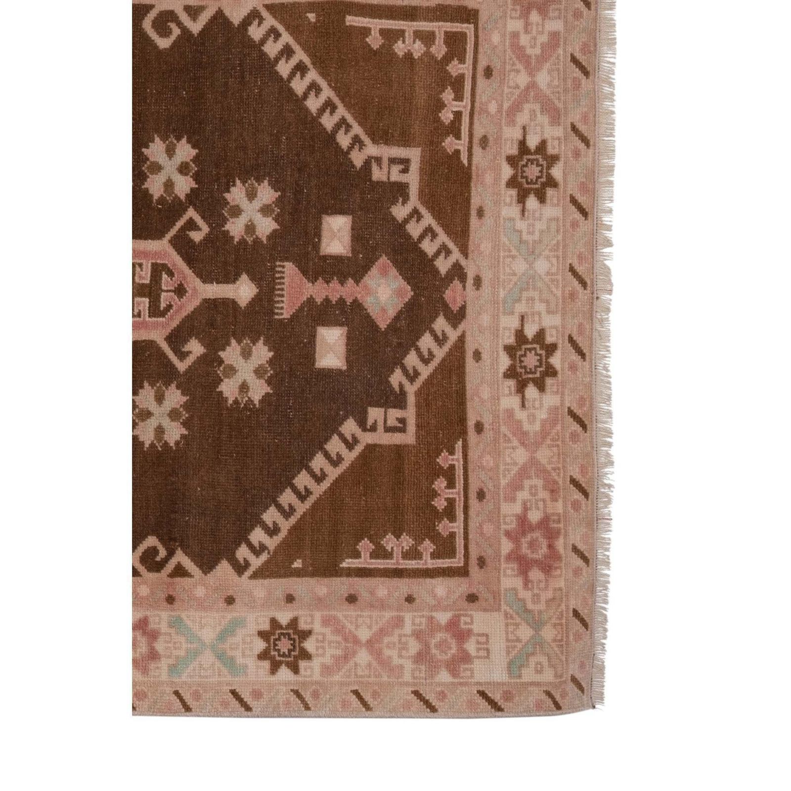 Turkish Oushak Hand Knotted Runner Rug photo buy
