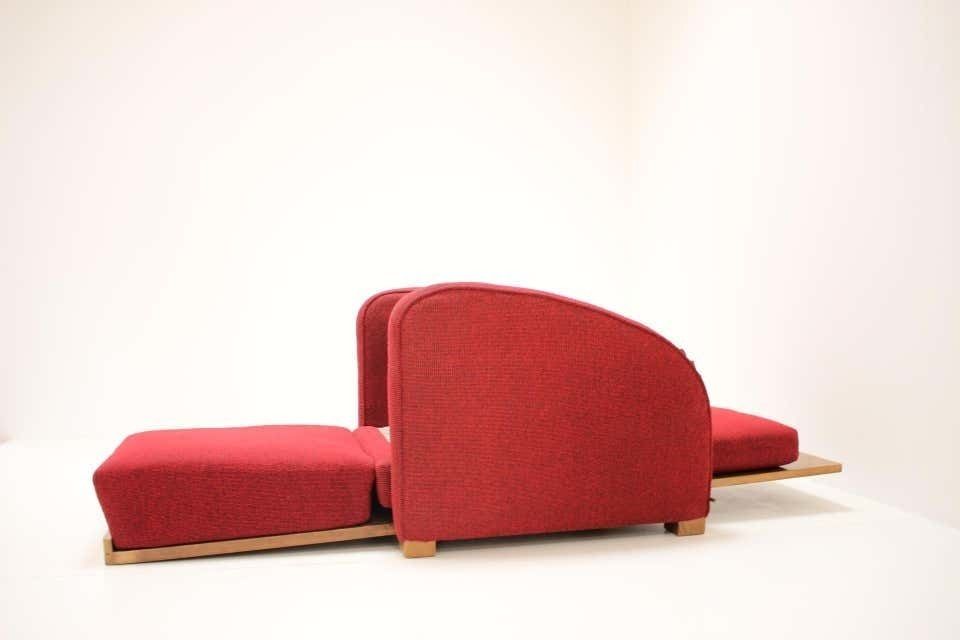 photo vinterior Rare Armchair Design By Jindřich Halabala Model H 282, Czechoslovakia.