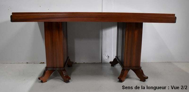 photo buy Rectangular Table In Solid And Veneered Mahogany 1930/1940