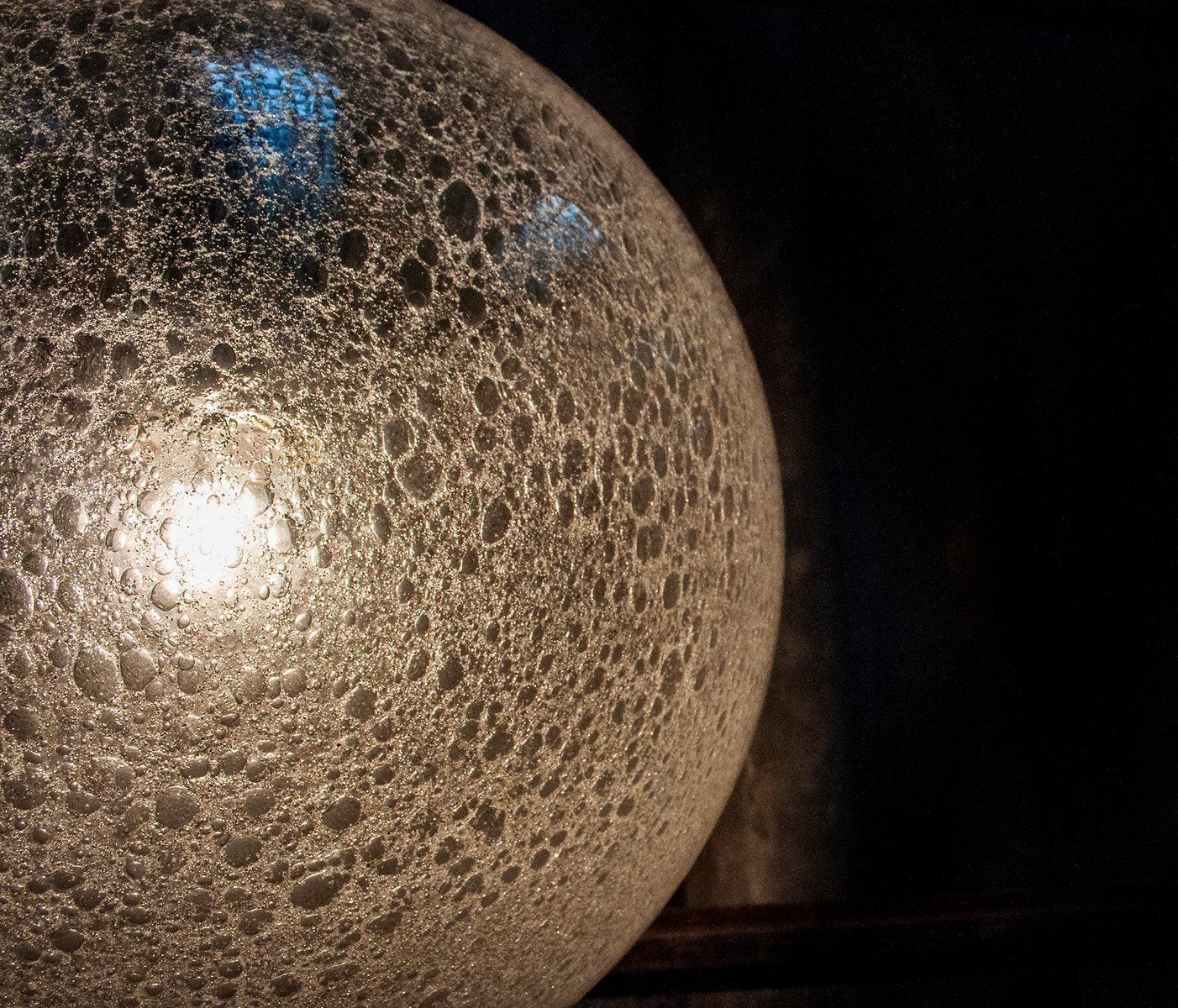 Italian Murano Glass Sfera Ceiling Lamp By Tobia Scarpa For Flos, 1964 photo vinterior