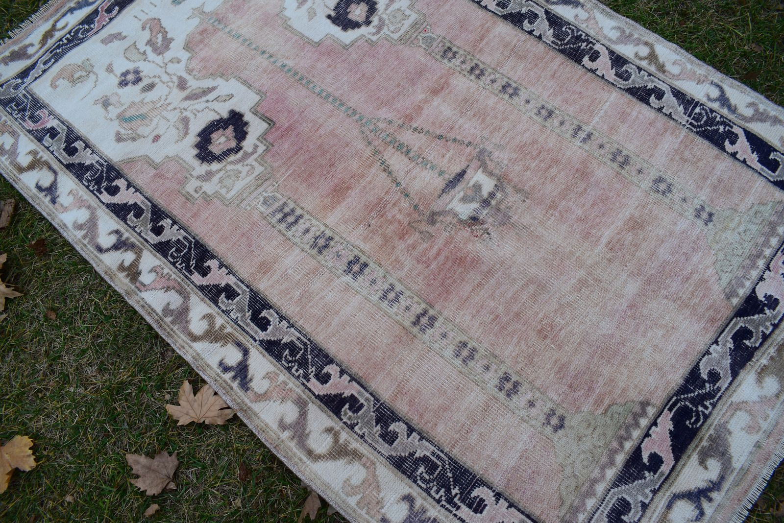 Decorative Turkish Soft Muted Color Oushak Living Room Rug 3'6" X 5'8" photo 293.0
