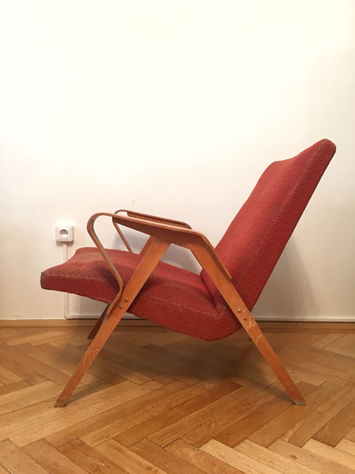 Red Armchairs By Frantisek Jirak – Tatra Nabytok Pravenec – Famous Design From 60’s   Pair photo Furniture