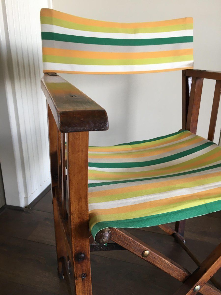 Vintage Folding Safari Chair, 1940s photo buy