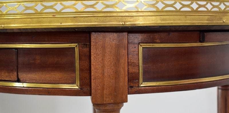 photo for sale Mahogany Hot Water Bottle Table, Louis XVI Style Early 20th Century