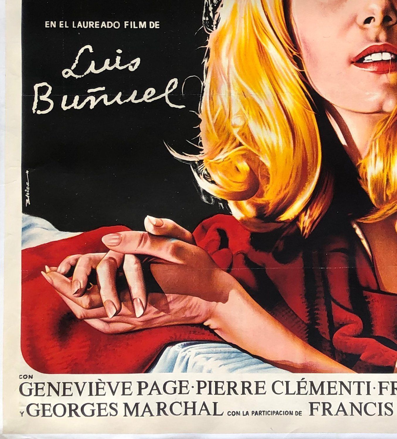 Belle De Jour 1967 Argentinian 2 Sheet Film Poster, Bloise photo buy