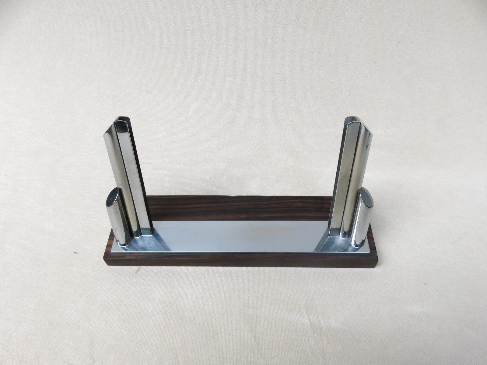 Art Deco Rosewood And Chrome Picture Frame photo buy