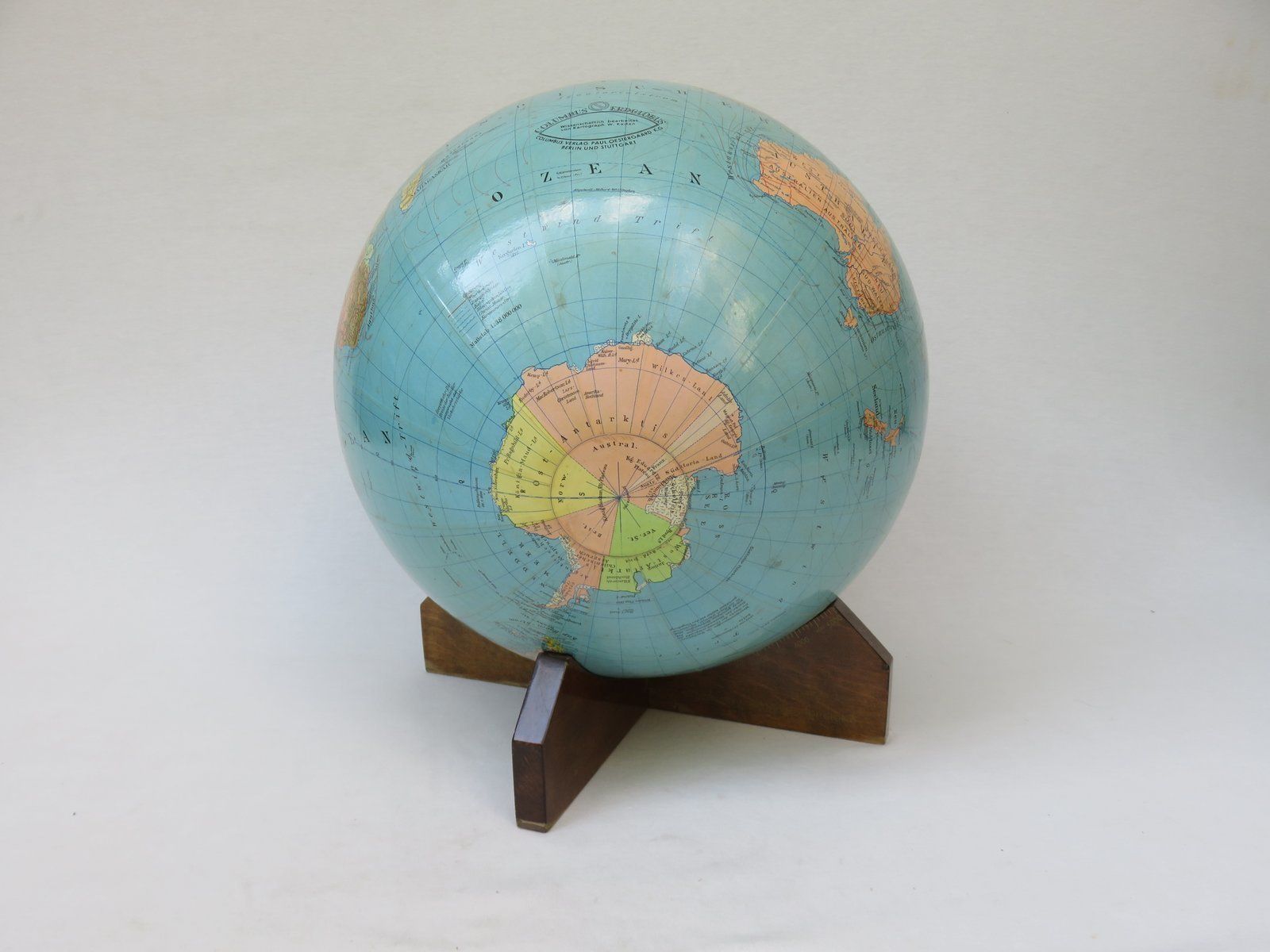 Globe From Columbusverlag Paul Oestergaard Kg, 1950s photo furniture