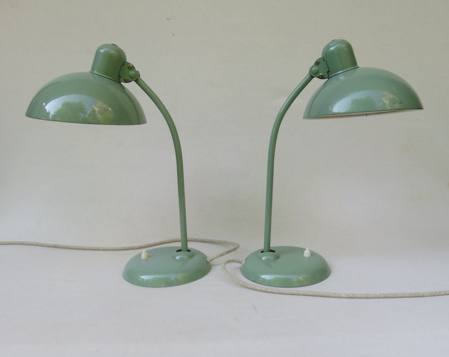 No. 6556 Table Lamps By Christian Dell For Kaiser Idell / Kaiser Leuchten, Set Of 2 photo Lighting
