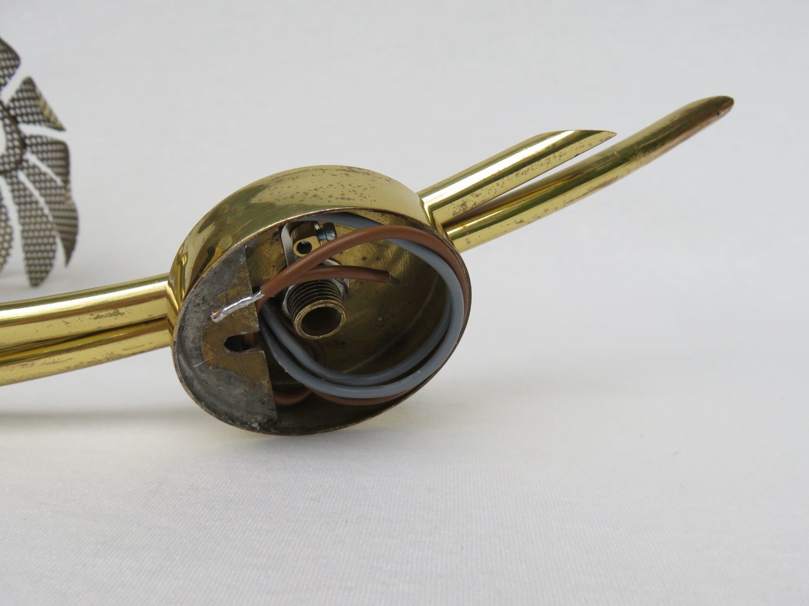 4678.4 Unique Wall Lights, 1950s, Italy, Set Of 2 photo