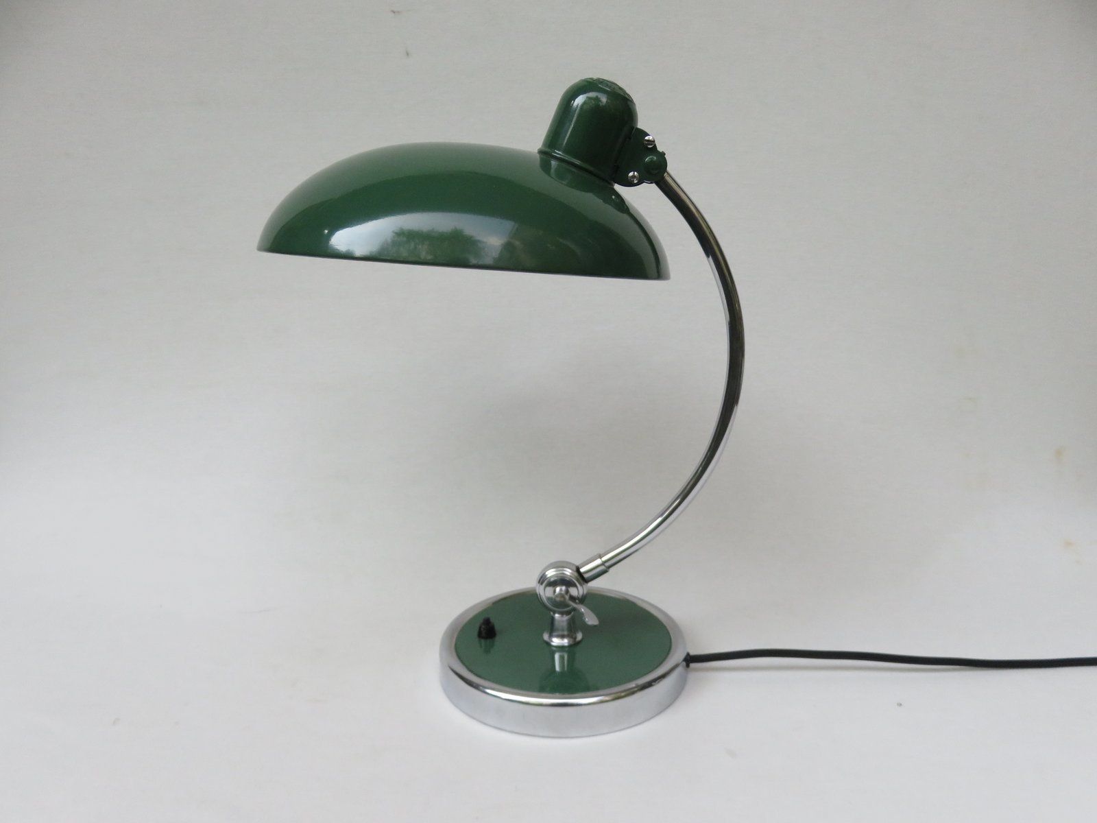 Green President Desk Lamps By Christian Dell For Kaiser Idell, 1930s, Set Of 2 photo buy