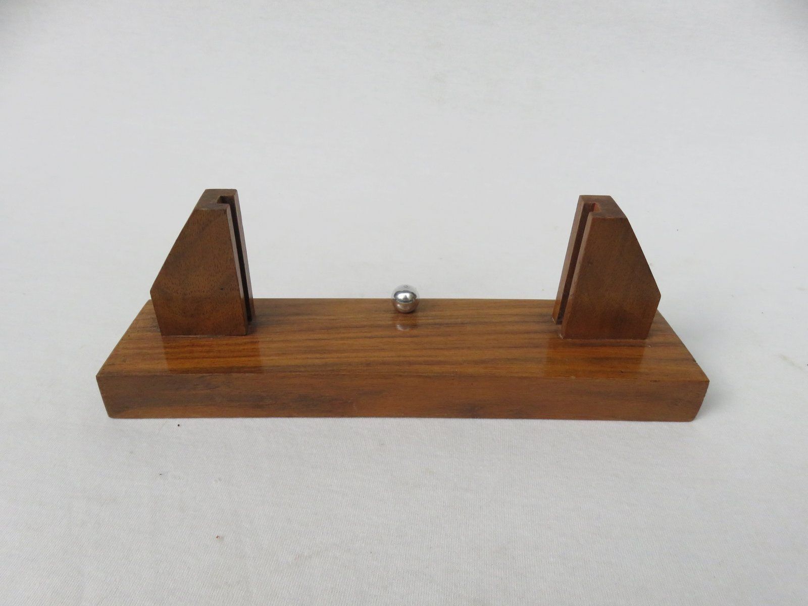 photo furniture French Art Deco Wood & Chrome Picture Frame
