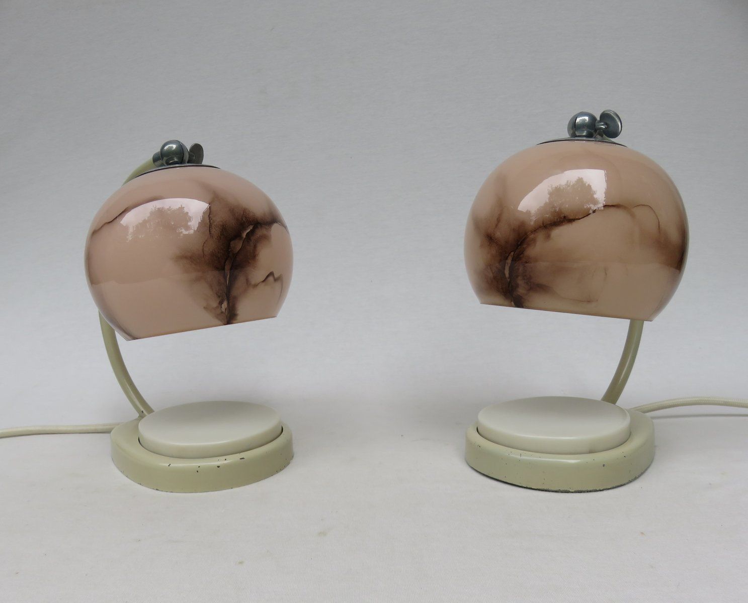 Bedside Lamps By Marianne Brandt For Gmf, 1930s, Set Of 2 photo furniture