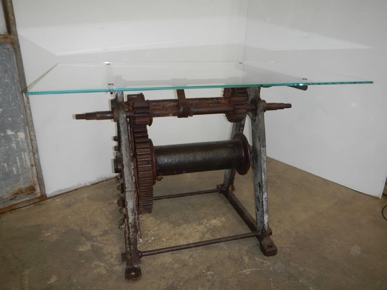 Industrial Table By Alley Dire Freres San Pier D'arena Italy, 1940s