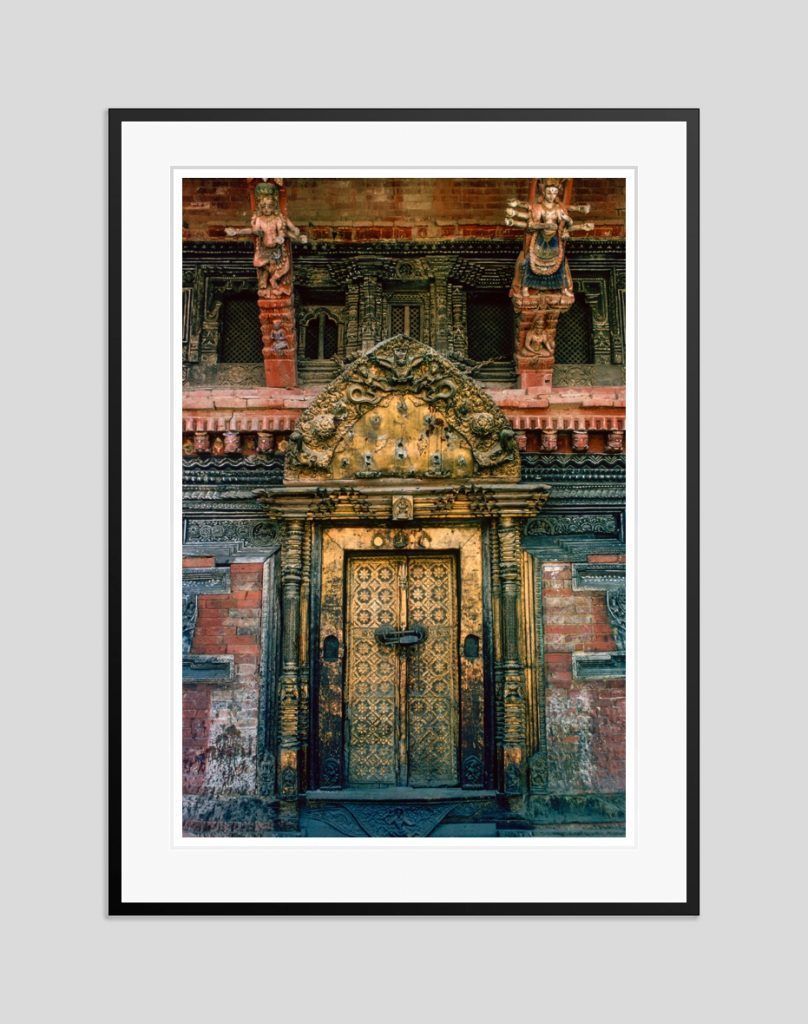 'Double Doors' Tim Graham Signed Limited Edition Archival Pigment Print Framed In Black