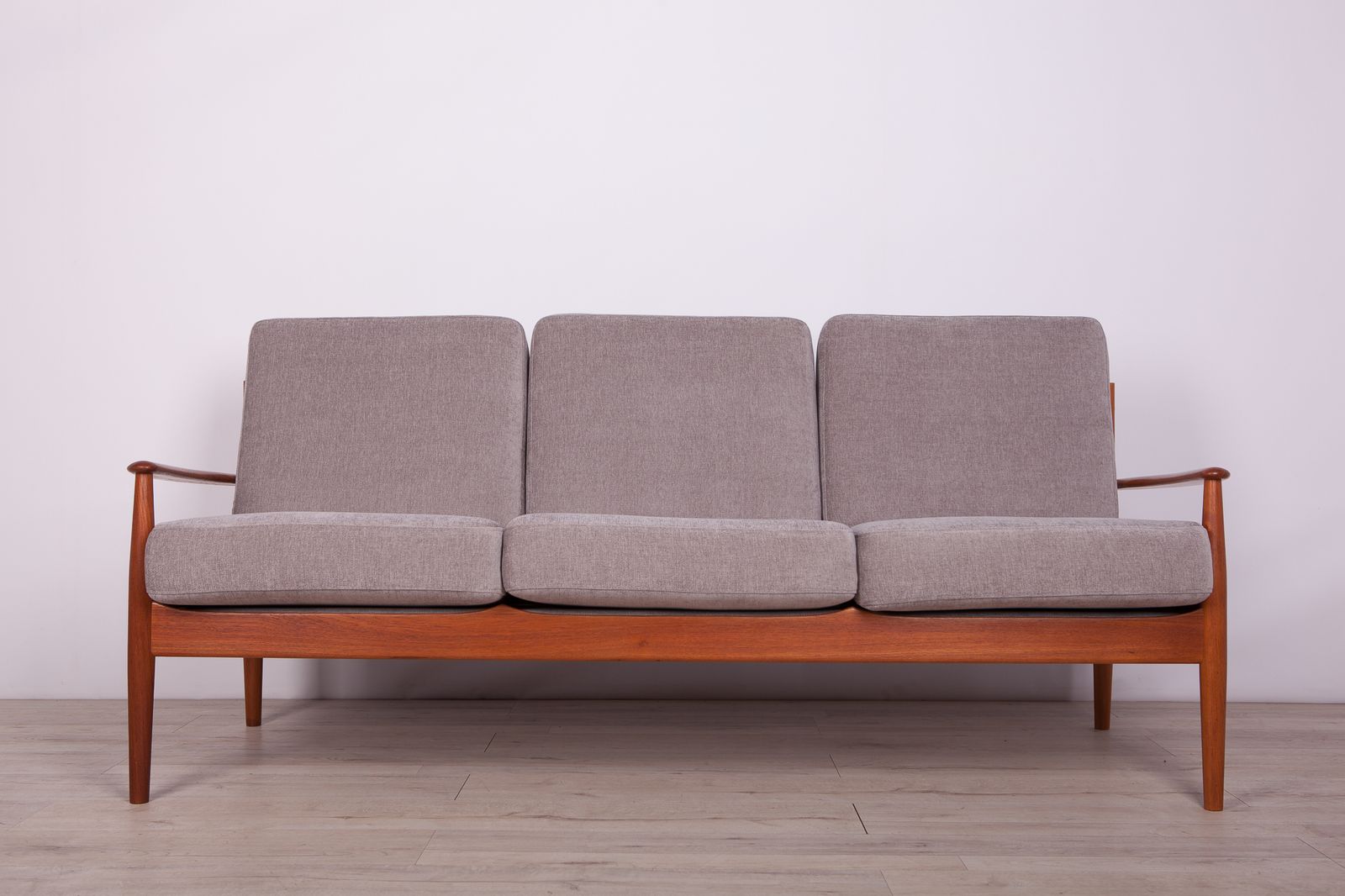 Mid Century Danish Teak Sofa By Grete Jalk For France & Søn / France & Daverkosen, 1960s photo for sale