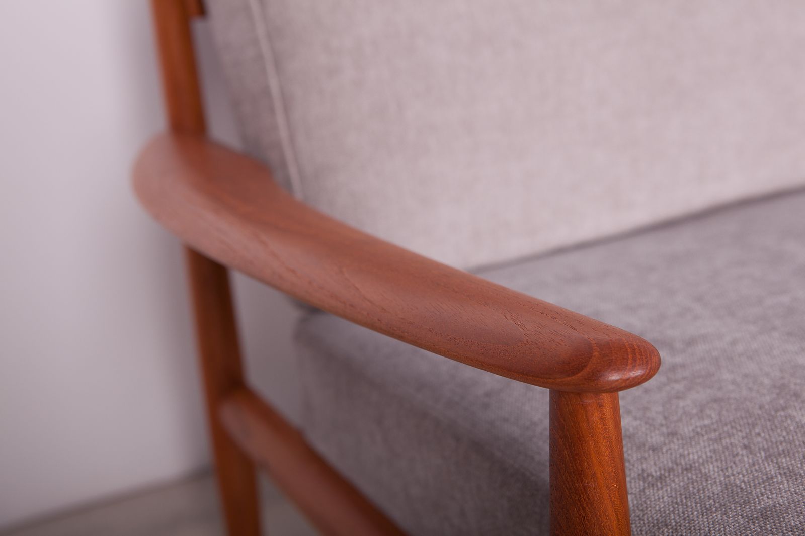 Mid Century Danish Teak Sofa By Grete Jalk For France & Søn / France & Daverkosen, 1960s photo vinterior