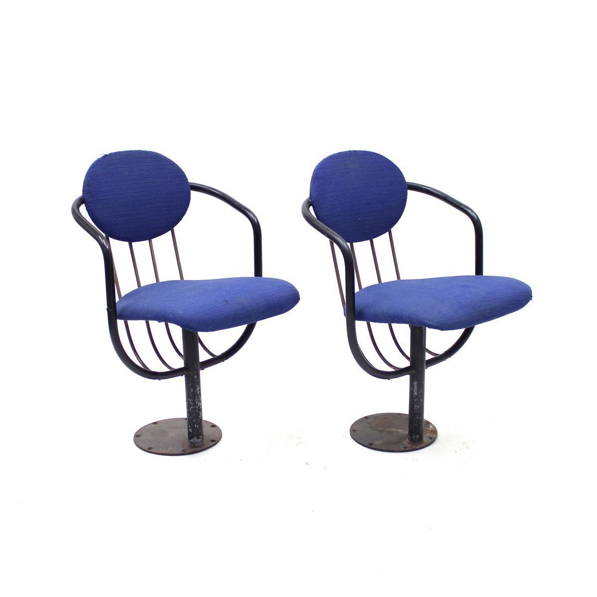Folding Theatre Chairs By Poul Henningsen For Andreas Christensen, 1950s, Set Of 2 photo Furniture