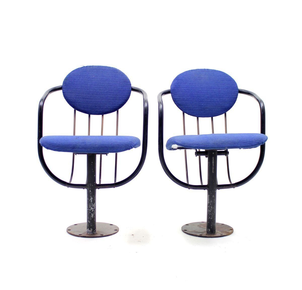 Folding Theatre Chairs By Poul Henningsen For Andreas Christensen, 1950s, Set Of 2 photo 1537.0