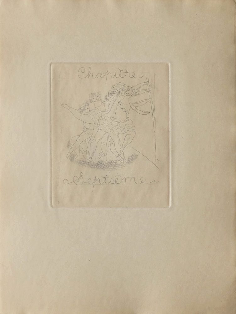 Chas Laborde   Engraving   Illustration For Juliette In The Land Of Men By Giraudoux 07
