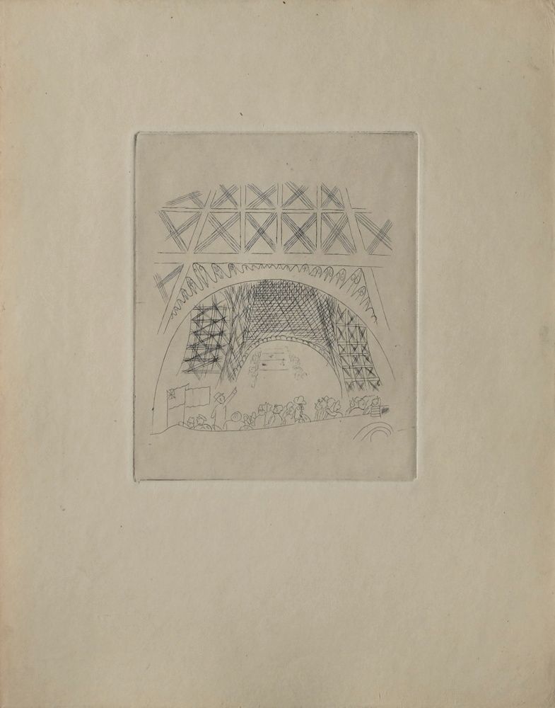 Chas Laborde   Engraving   Illustration For Juliette In The Land Of Men By Giraudoux 06