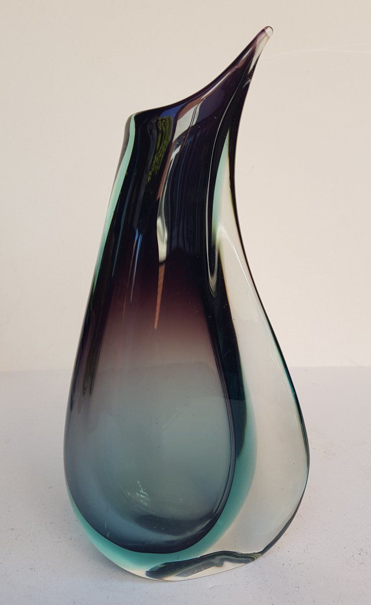 Sommerso Vase, 1950s photo furniture