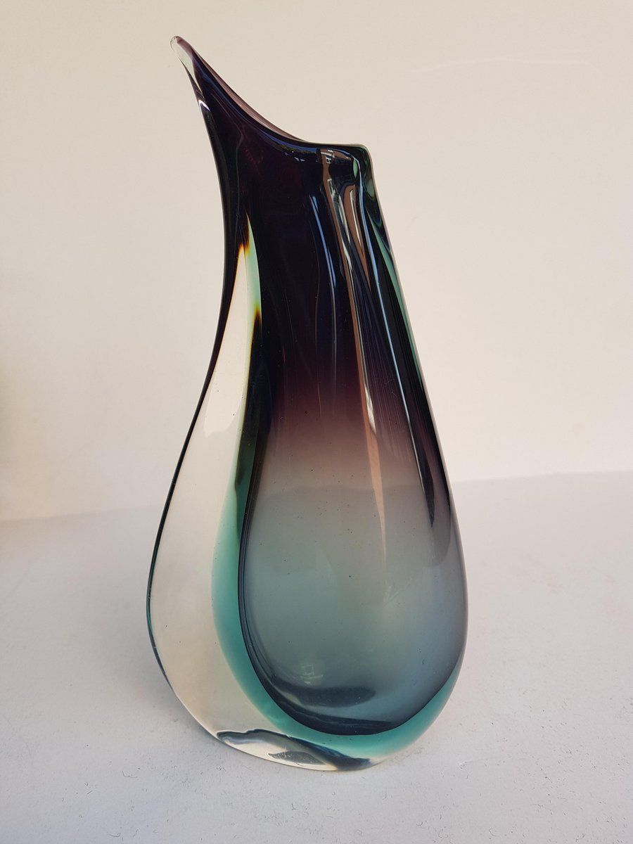 Sommerso Vase, 1950s photo Home Decor