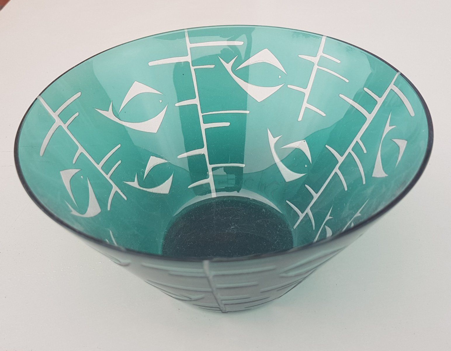Hand Crafted German Crystal Bowl From Rosenthal, 1950s photo furniture