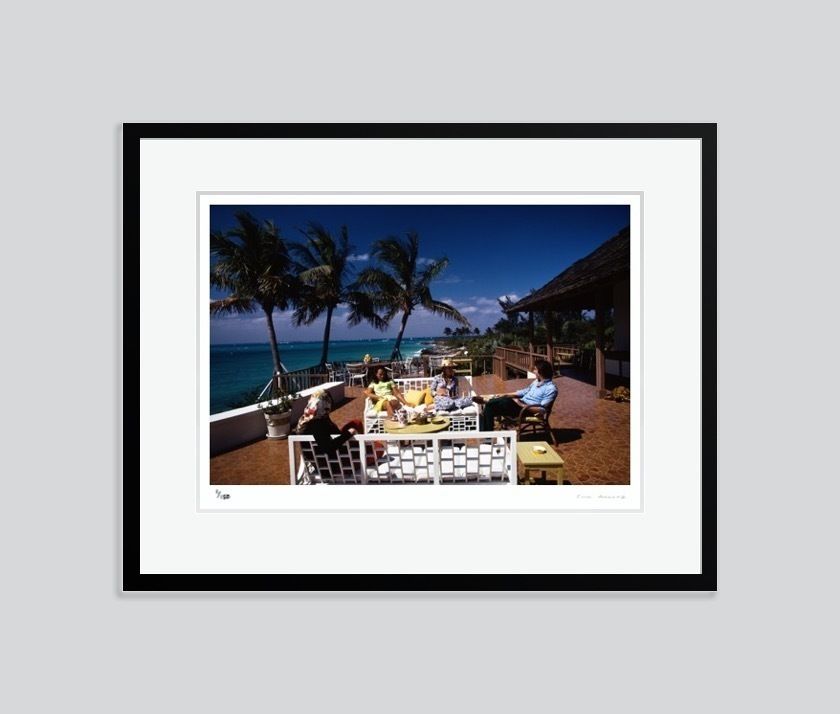Slim Aarons 'Lyford Cay' C Type Print Framed In Black