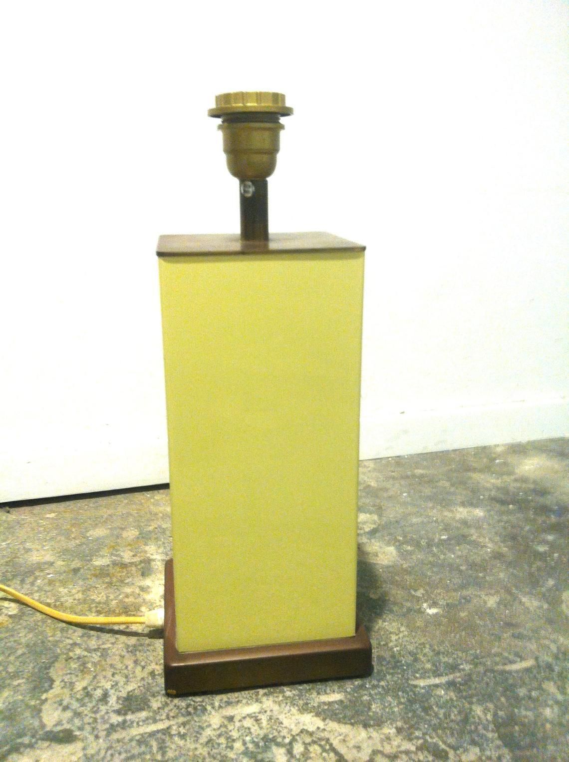 Vintage French Mid Century Holly Wood Regency Table Lamp In The Style Of Jean Claude Mahey photo Lighting