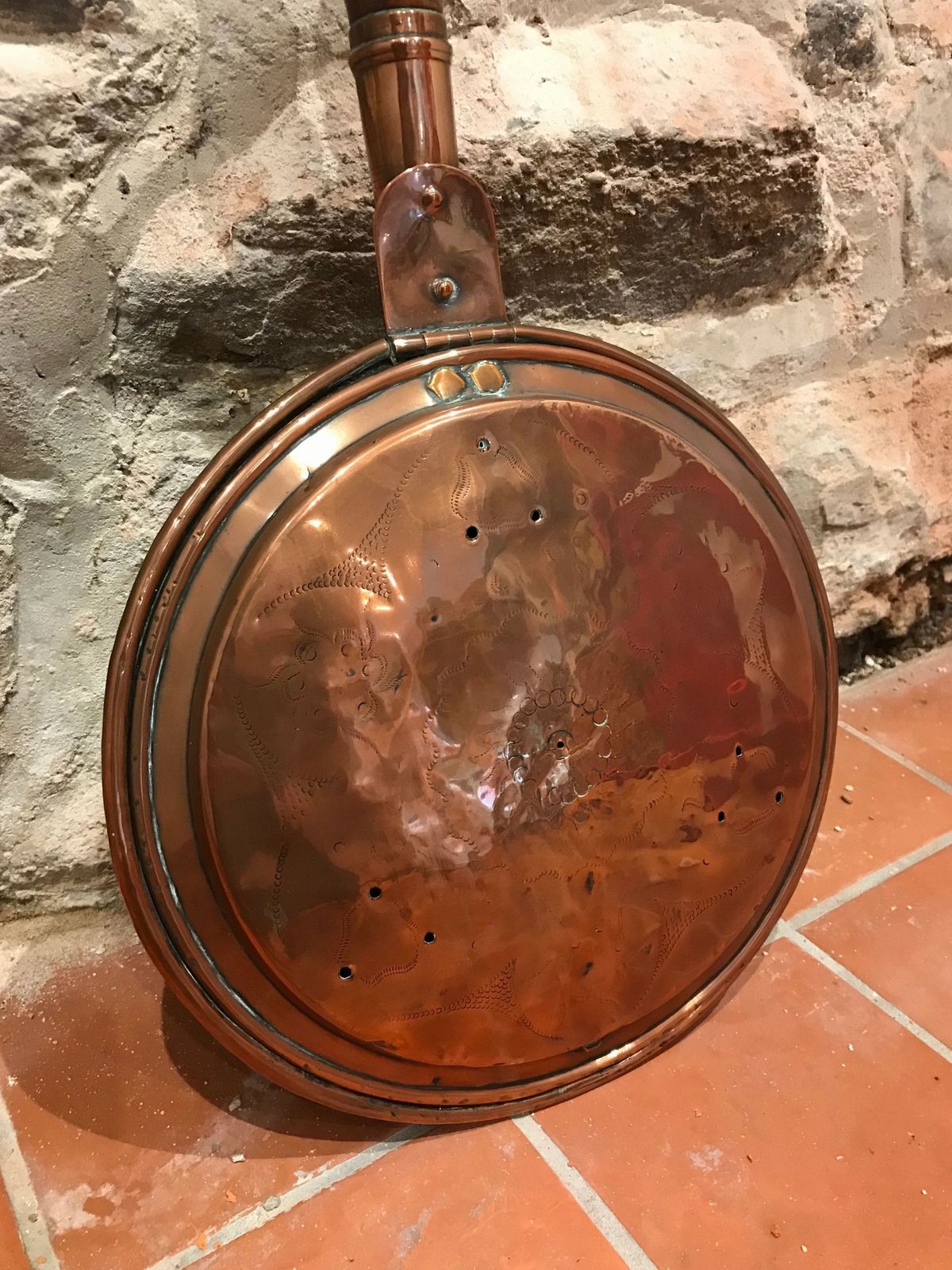 Vintage Bed Warmer   Copper   End Of Season Clearance Sale!!!! photo Home Decor