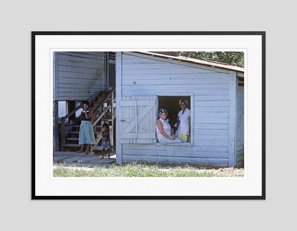 'Isletas Homes' Alain Le Garsmeur Oversize Limited Edition Archival Pigment Print Framed In Black photo furniture