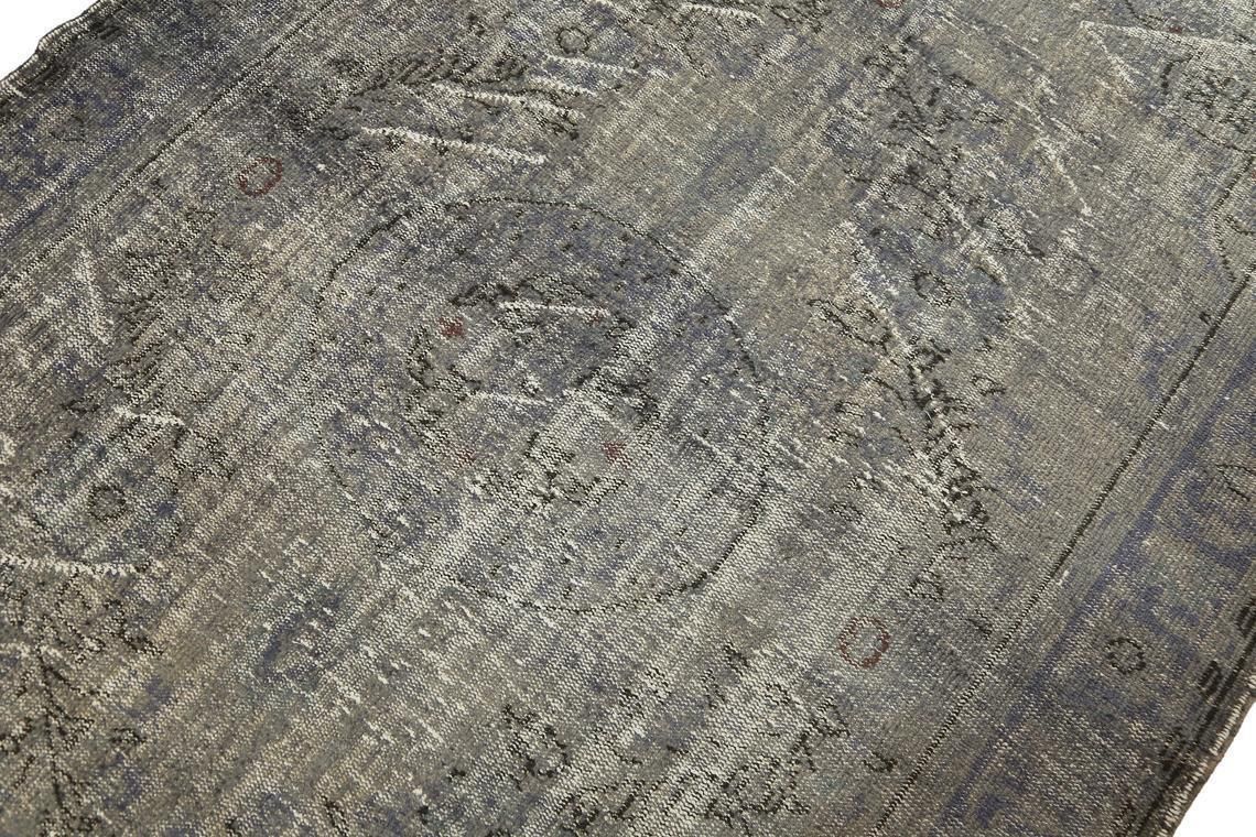6.4x10.2, Turkish Vintage Rug, Oushak Area Rug, Turkey Rug, Grey Beige Home Decor, Rugs, Wool Rug, Bohemian Rug, Kitchen Rug, Gray photo for sale