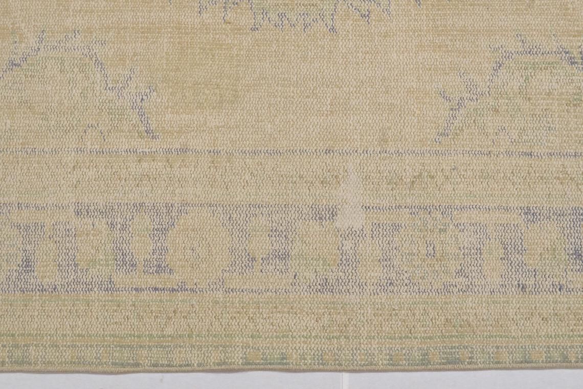 6.7x10.3 Ft, Faded, Turkish Rug, Vintage Rug, Oushak Rug, Area Rug, Wool Rug, Room Decor, Living Room Rug, Farmhouse Decor, Handmade, Beige photo vinterior