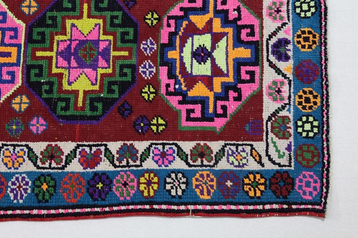2.5x11 Ft, Narrow, Turkish Runner Rug, Vintage Rug, Runner Rug, Etsy Rug, Handmade Rug, Turkish Rug, Interiror Rug, Hallway Rug, Oushak Rug photo buy